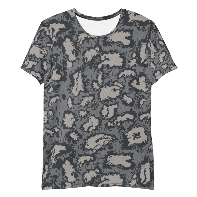 KLMK Red Dawn Urban CAMO Mens Athletic T-Shirt - Shirt