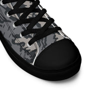 KLMK Red Dawn Urban CAMO Mens High-Top Canvas Shoes