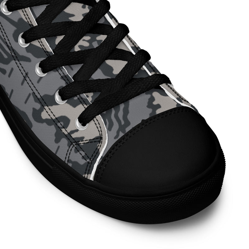 KLMK Red Dawn Urban CAMO Mens High-Top Canvas Shoes