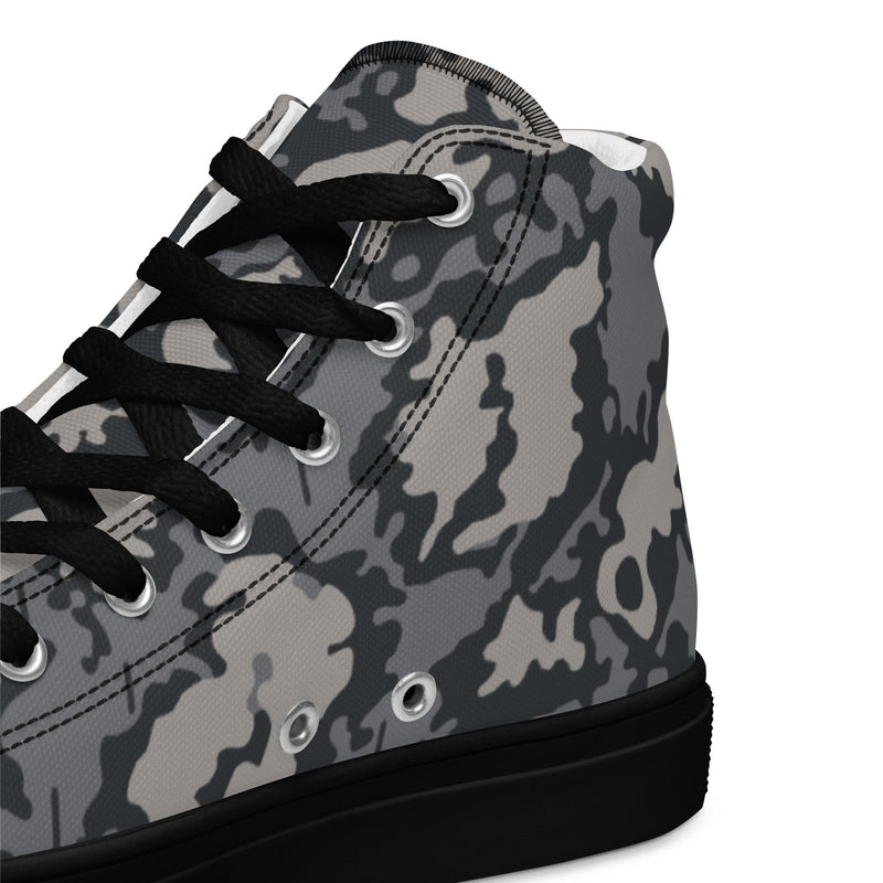 KLMK Red Dawn Urban CAMO Mens High-Top Canvas Shoes