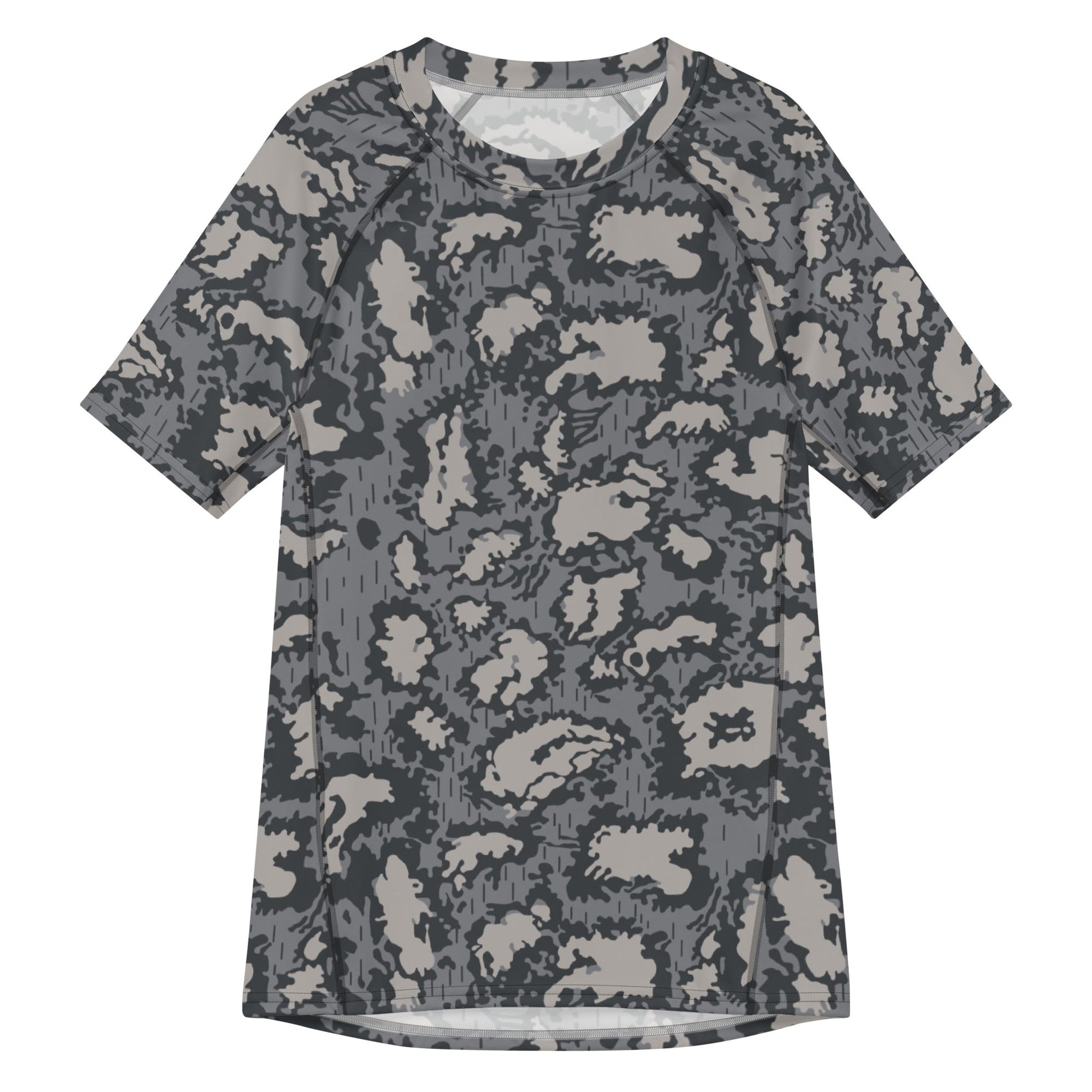 Russian KLMK Red Dawn Urban CAMO Mens Short-Sleeve Rash Guard - 2XS