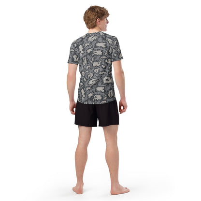 Russian KLMK Red Dawn Urban CAMO Mens Short-Sleeve Rash Guard