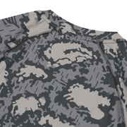 KLMK Red Dawn Urban CAMO Mens Short-Sleeve Rash Guard - SS