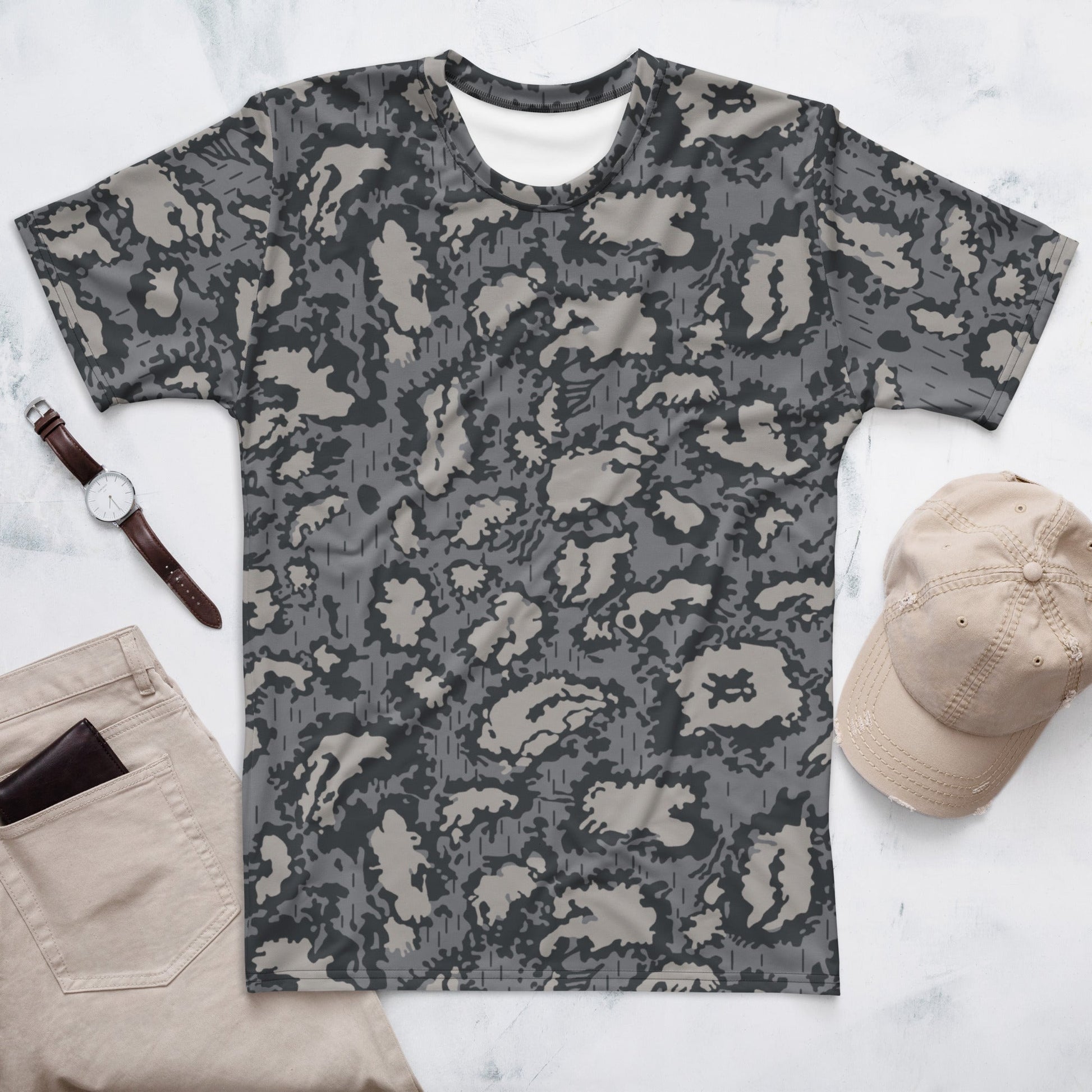 Russian KLMK Red Dawn Urban CAMO Mens T-Shirt - XS