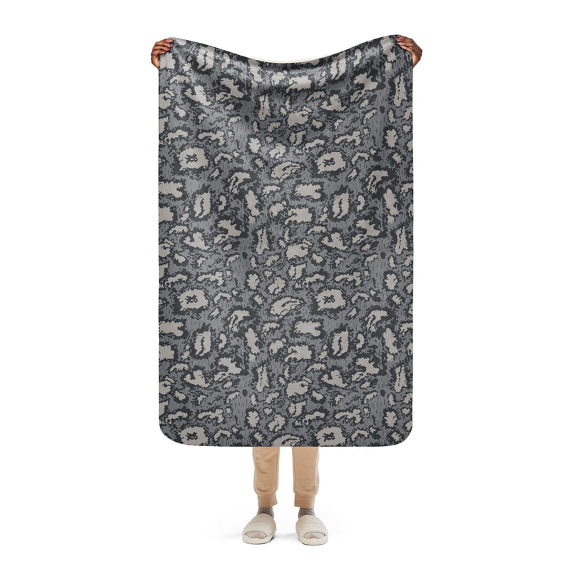 KLMK Red Dawn Urban CAMO Sherpa Blanket - 37″×57″