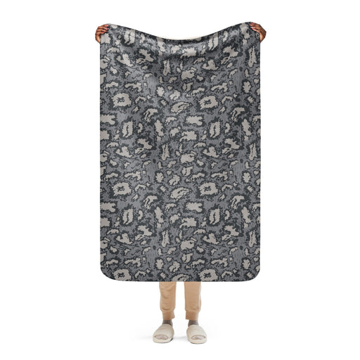 KLMK Red Dawn Urban CAMO Sherpa Blanket - 37″×57″