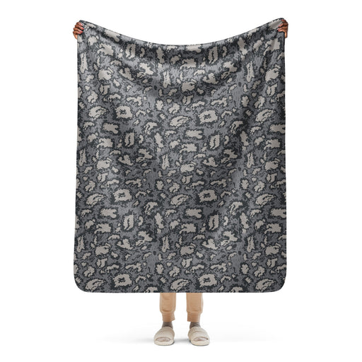 KLMK Red Dawn Urban CAMO Sherpa Blanket - 50″×60″