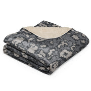 KLMK Red Dawn Urban CAMO Sherpa Blanket