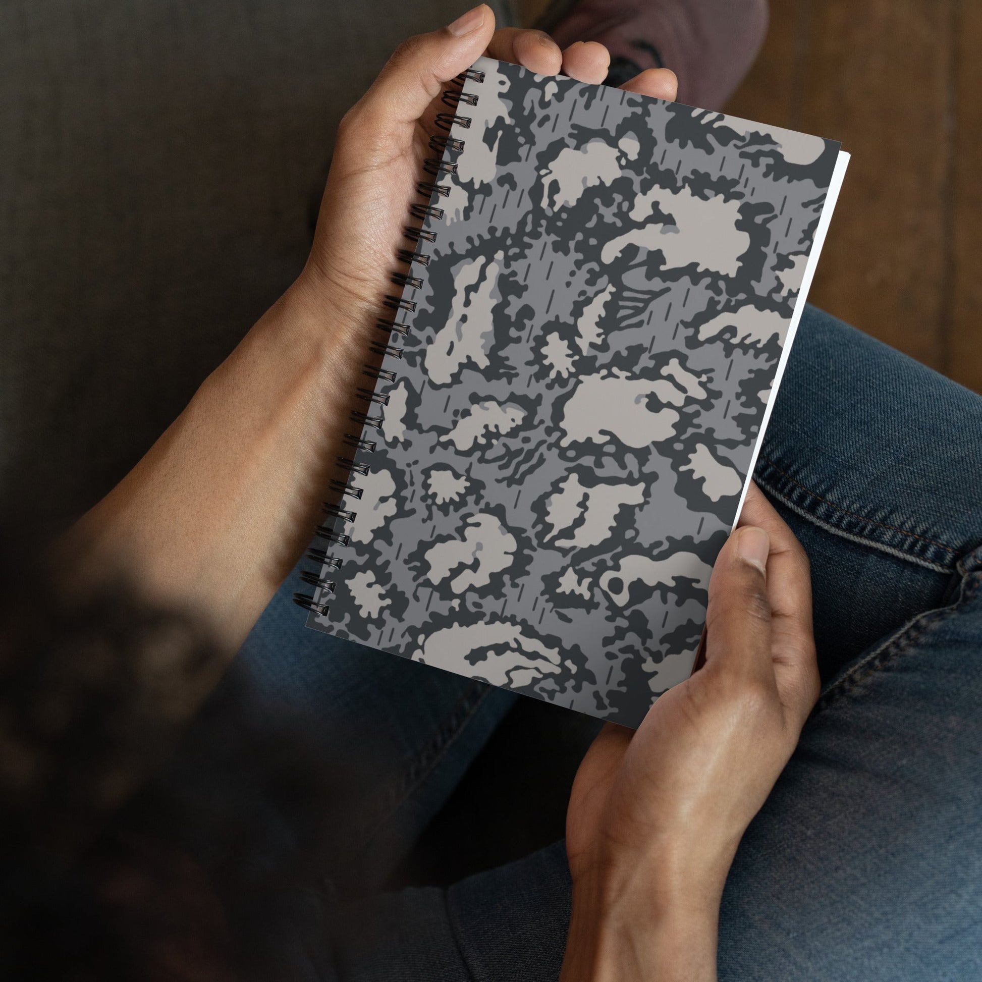 Russian KLMK Red Dawn Urban CAMO Spiral notebook - Notebooks