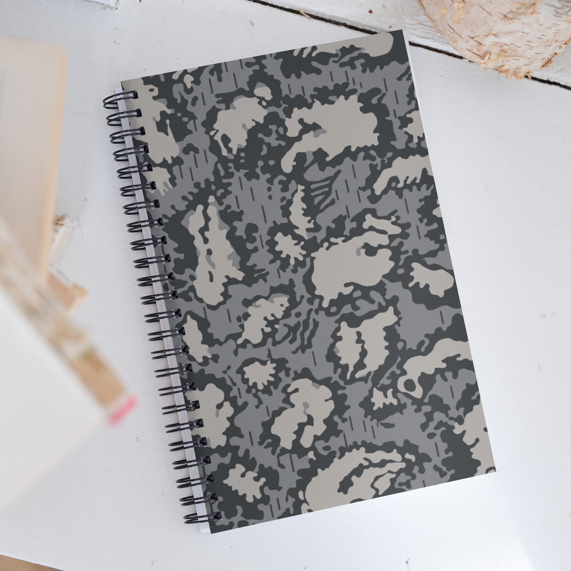 Russian KLMK Red Dawn Urban CAMO Spiral notebook - Notebooks