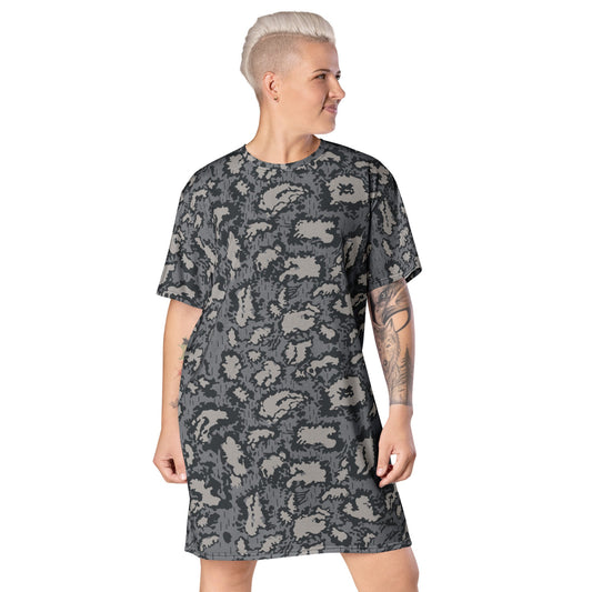 Russian KLMK Red Dawn Urban CAMO T-shirt dress - 2XS - Womens T-Shirt Dresses