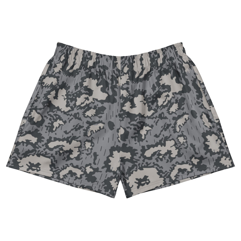 KLMK Red Dawn Urban CAMO Unisex Athletic Shorts