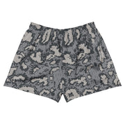 KLMK Red Dawn Urban CAMO Unisex Athletic Shorts