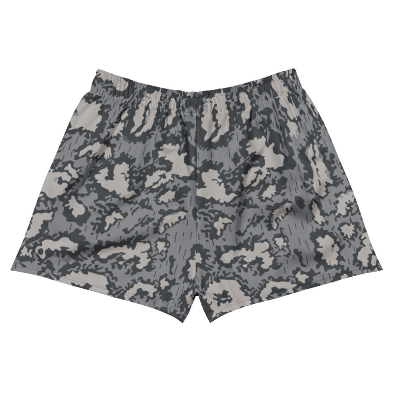 KLMK Red Dawn Urban CAMO Unisex Athletic Shorts