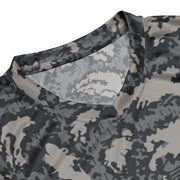KLMK Red Dawn Urban CAMO Unisex Basketball Jersey