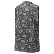 KLMK Red Dawn Urban CAMO Unisex Basketball Jersey