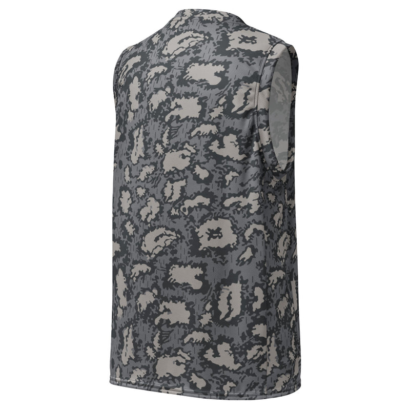 KLMK Red Dawn Urban CAMO Unisex Basketball Jersey