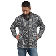 KLMK Red Dawn Urban CAMO Unisex Bomber Jacket - XS