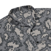 KLMK Red Dawn Urban CAMO Unisex Short-Sleeve Button Shirt - Button-Up