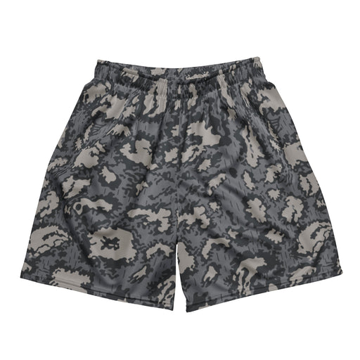 KLMK Red Dawn Urban CAMO Unisex Mesh Shorts - 2XS