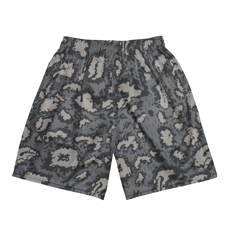 KLMK Red Dawn Urban CAMO Unisex Mesh Shorts