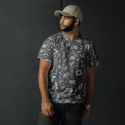 KLMK Red Dawn Urban CAMO Unisex Sports Jersey
