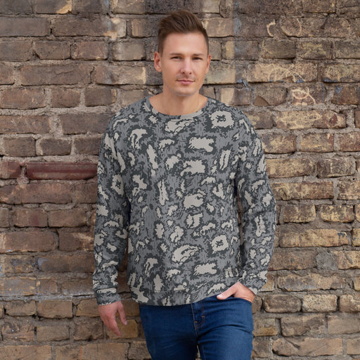 KLMK Red Dawn Urban CAMO Unisex Sweatshirt - 2XS