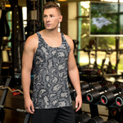 KLMK Red Dawn Urban CAMO Unisex Tank Top - XS - Shirt