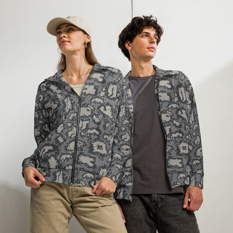 KLMK Red Dawn Urban CAMO Unisex Track Jacket - 2XS