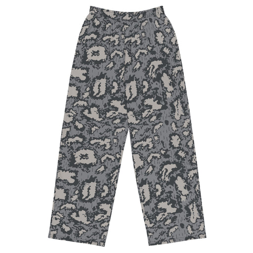 KLMK Red Dawn Urban CAMO Unisex Wide-Leg Leisure Pants - 2XS - Pant