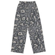 KLMK Red Dawn Urban CAMO Unisex Wide-Leg Leisure Pants - Pant