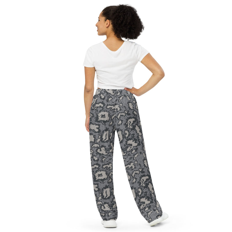 KLMK Red Dawn Urban CAMO Unisex Wide-Leg Leisure Pants - Pant