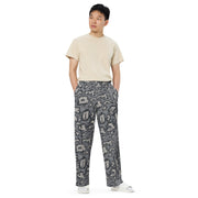 KLMK Red Dawn Urban CAMO Unisex Wide-Leg Leisure Pants - Pant