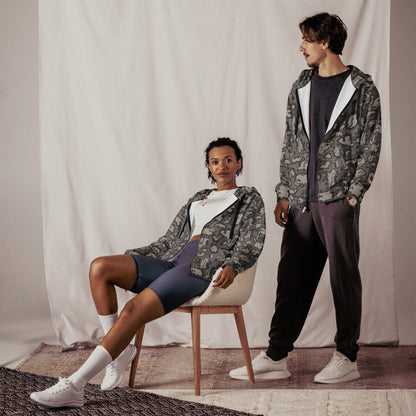 Russian KLMK Red Dawn Urban CAMO Unisex zip hoodie - Zip Hoodies