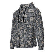 KLMK Red Dawn Urban CAMO Unisex Zip Hoodie
