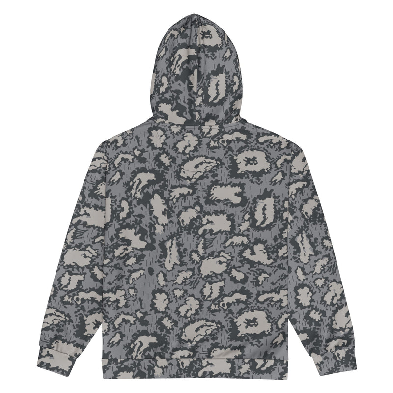 KLMK Red Dawn Urban CAMO Unisex Zip Hoodie