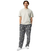 KLMK Red Dawn Urban CAMO Unisex Wide-Leg Joggers