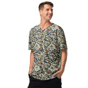 KLMK Spetsnaz Tundra CAMO Unisex Baseball Jersey