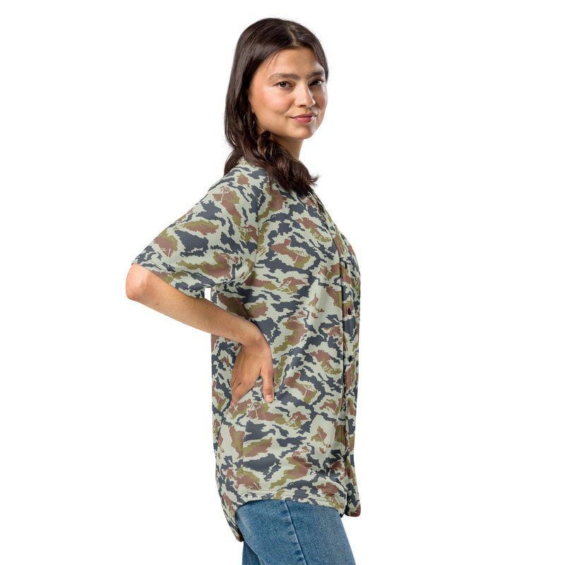 KLMK Spetsnaz Tundra CAMO Unisex Baseball Jersey