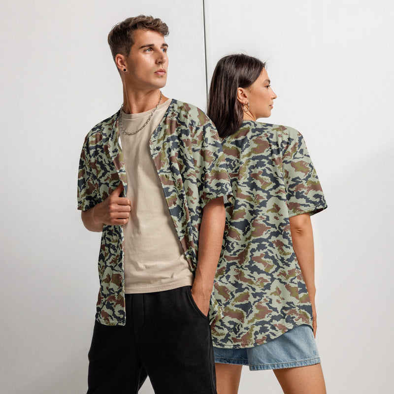 KLMK Spetsnaz Tundra CAMO Unisex Baseball Jersey - 2XS