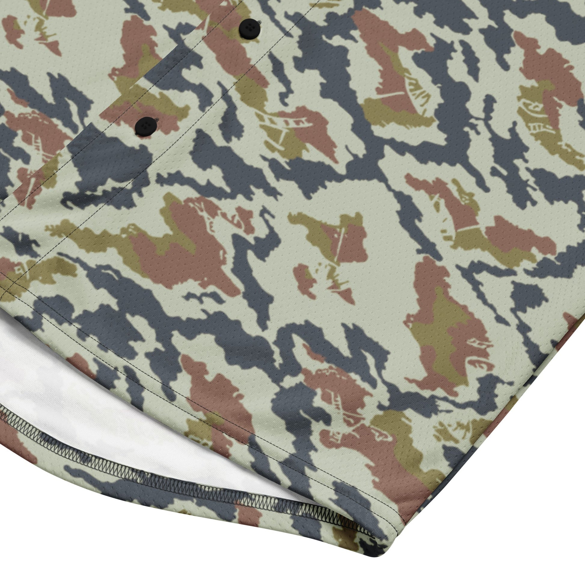 Russian KLMK Spetsnaz Tundra CAMO baseball jersey - Baseball Jerseys