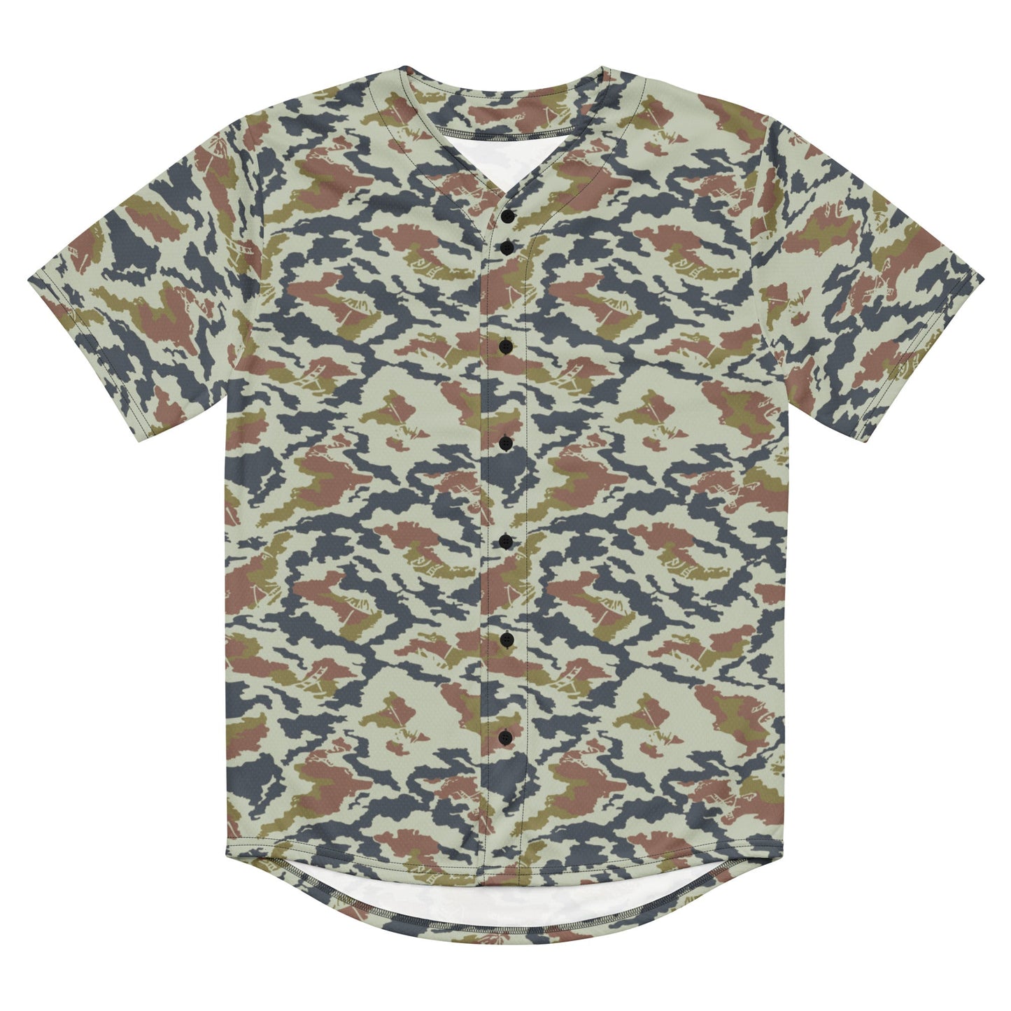 Russian KLMK Spetsnaz Tundra CAMO baseball jersey - Baseball Jerseys