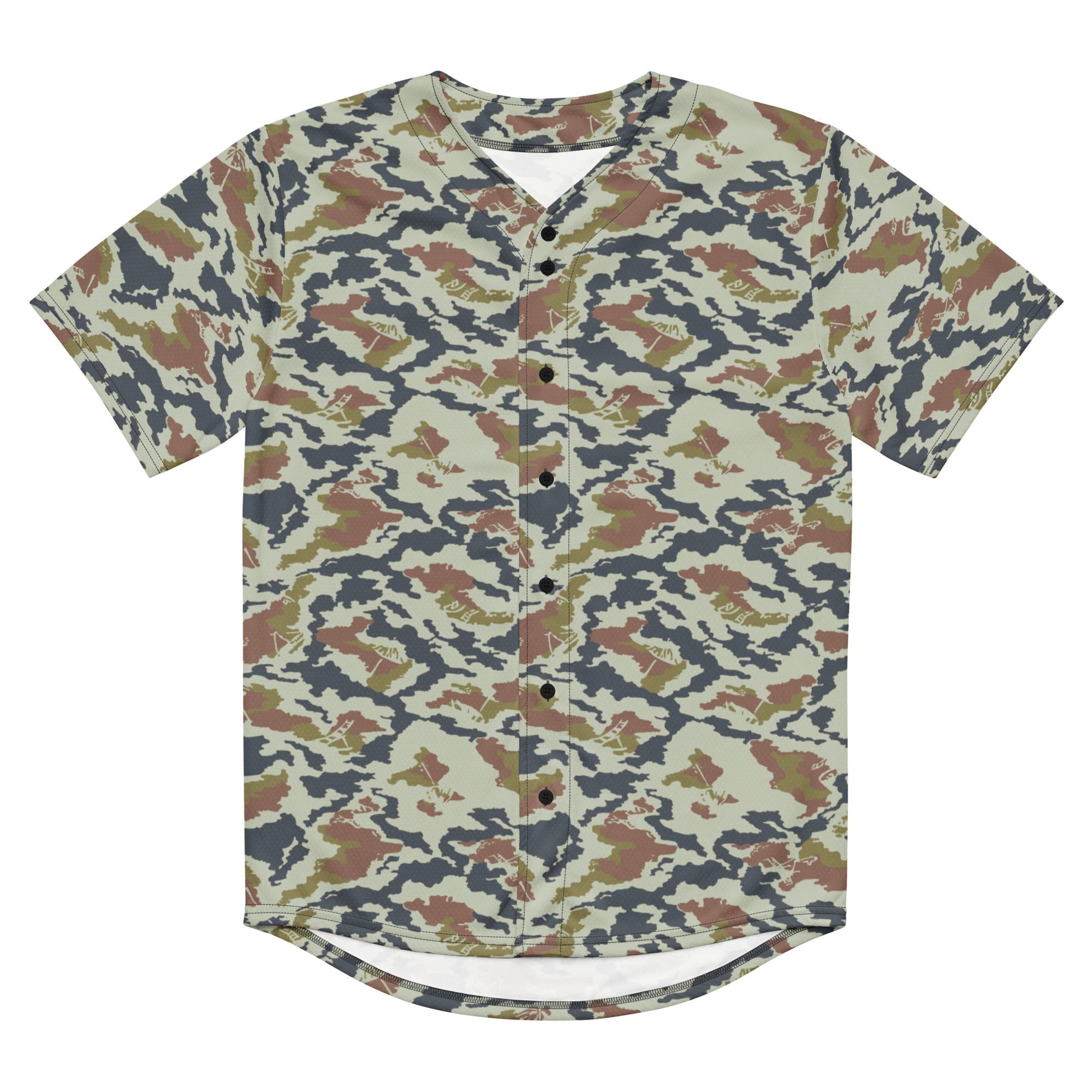 Russian KLMK Spetsnaz Tundra CAMO baseball jersey - Baseball Jerseys