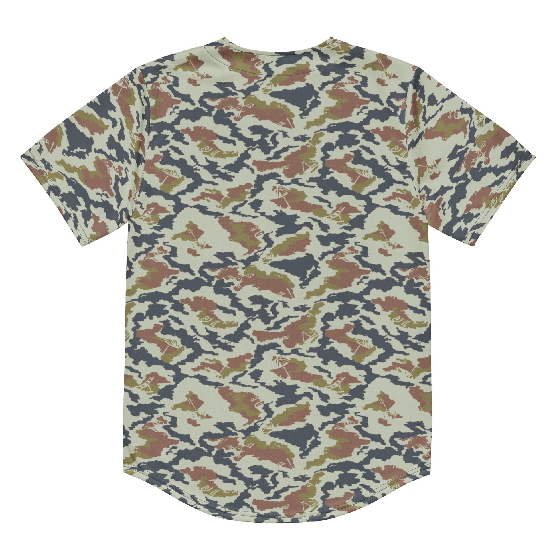 Russian KLMK Spetsnaz Tundra CAMO baseball jersey - Baseball Jerseys