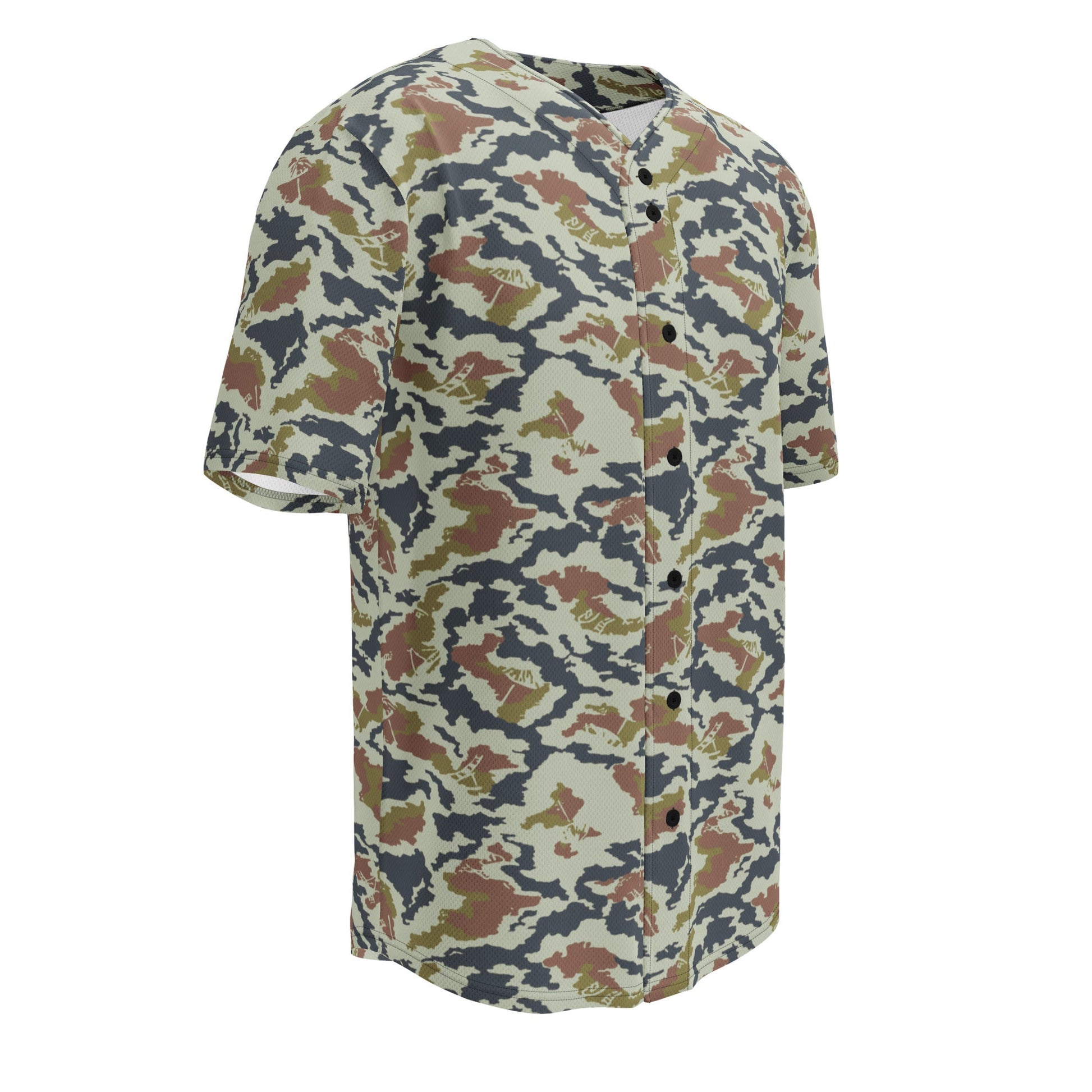 Russian KLMK Spetsnaz Tundra CAMO baseball jersey - Baseball Jerseys