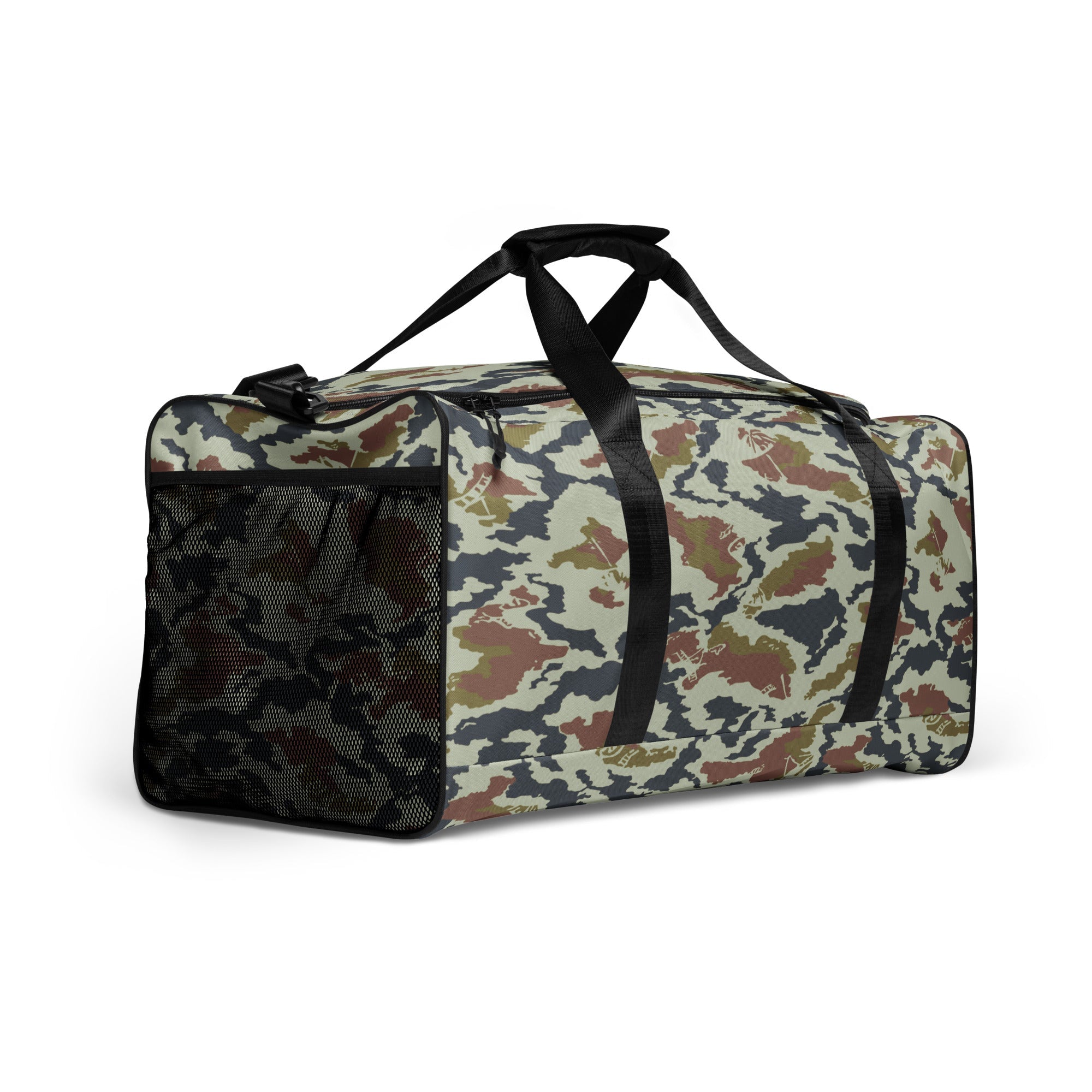 CAMO HQ - Russian KLMK Spetsnaz Tundra CAMO Duffle Bag - Worldwide