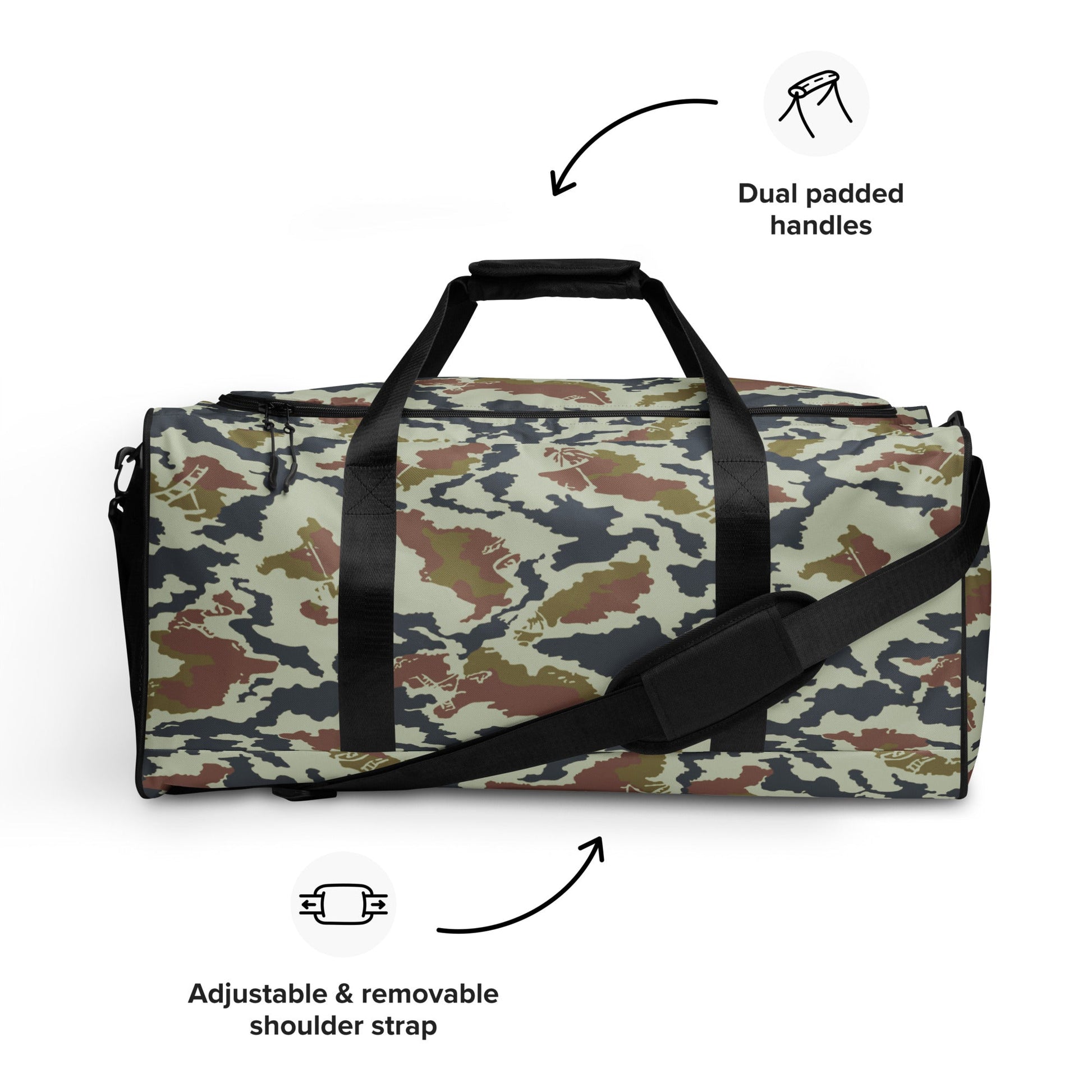 Russian KLMK Spetsnaz Tundra CAMO Duffle bag - Bags