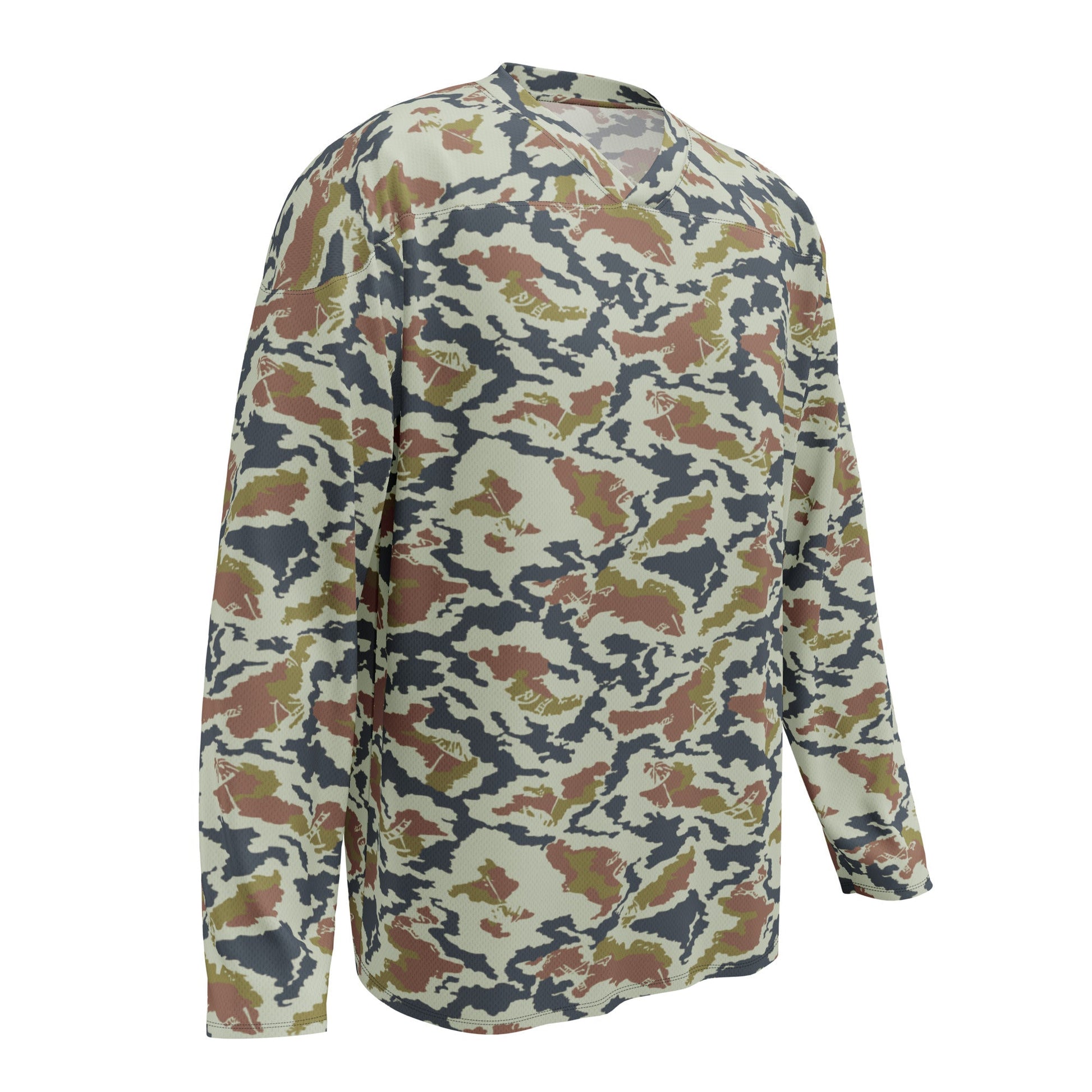 Russian KLMK Spetsnaz Tundra CAMO hockey fan jersey Hockey Jerseys