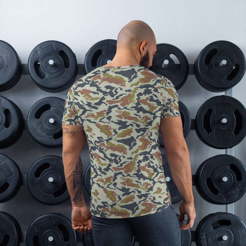 KLMK Spetsnaz Tundra CAMO Mens Athletic T-Shirt - Shirt