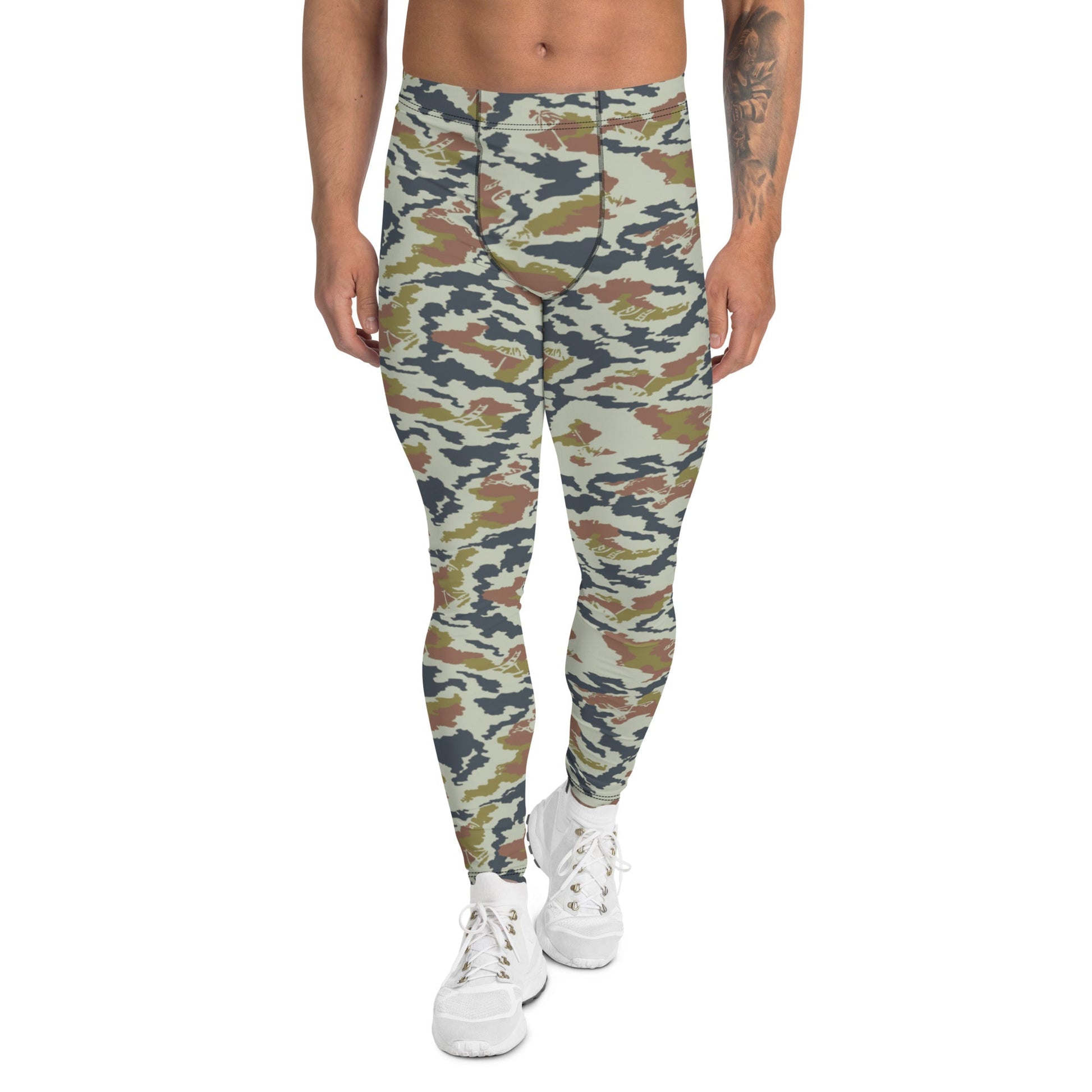 Russian KLMK Spetsnaz Tundra CAMO Mens Leggings - XS